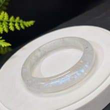 精品 藍月光石手鐲 60MM 冰潤藍光共生碧璽 浪漫力量靜雅柔美融洽