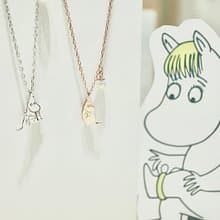 【Moomin】snorkmaiden科妮珍珠純銀項鏈