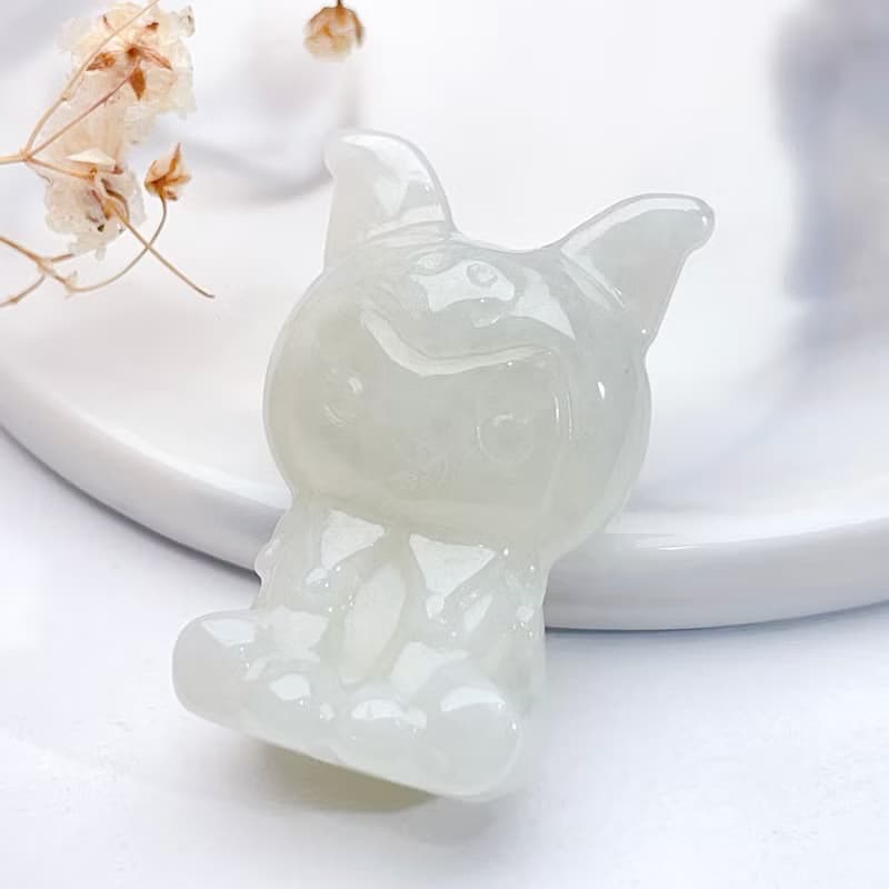 【招財神獸】冰糯種翡翠小動物吊飾 | 天然緬甸玉翡翠A貨