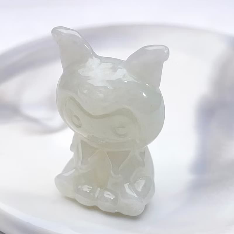 【招財神獸】冰糯種翡翠小動物吊飾 | 天然緬甸玉翡翠A貨