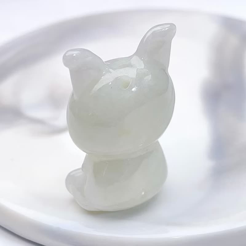【招財神獸】冰糯種翡翠小動物吊飾 | 天然緬甸玉翡翠A貨