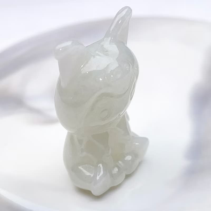 【招財神獸】冰糯種翡翠小動物吊飾 | 天然緬甸玉翡翠A貨