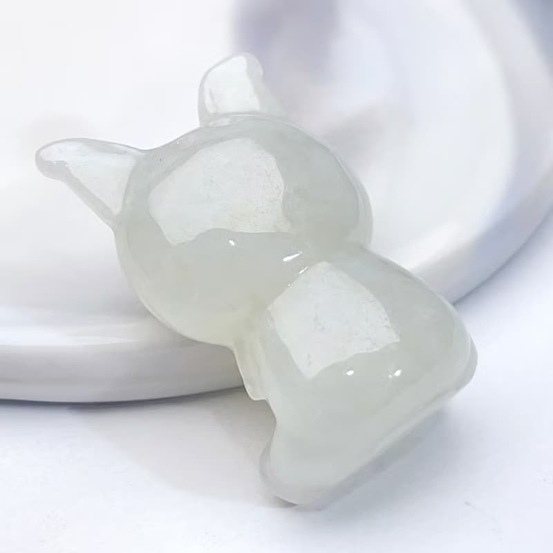 【招財神獸】冰糯種翡翠小動物吊飾 | 天然緬甸玉翡翠A貨