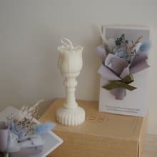 迷你花束卡片2入組 - 柏林灰