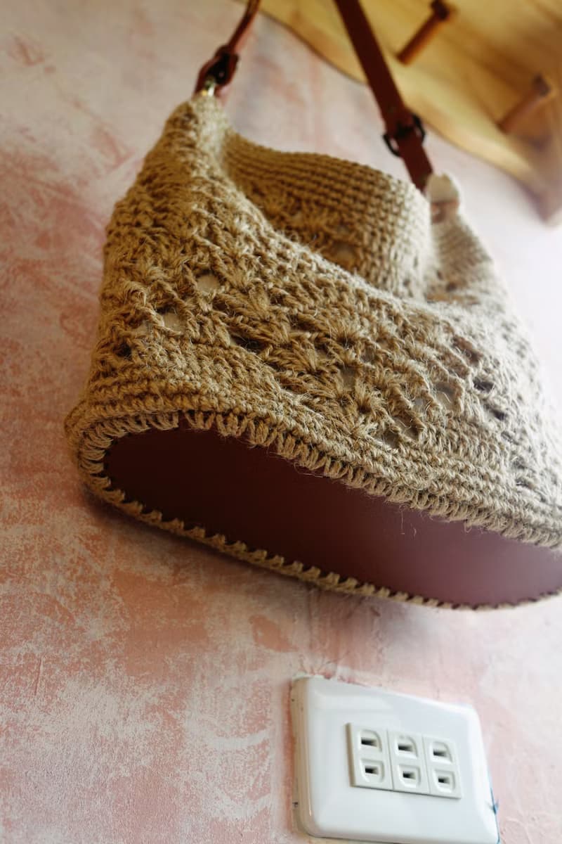 【現貨】Handmade手工編織/麻繩編織斜背包/肩背包/兩用包