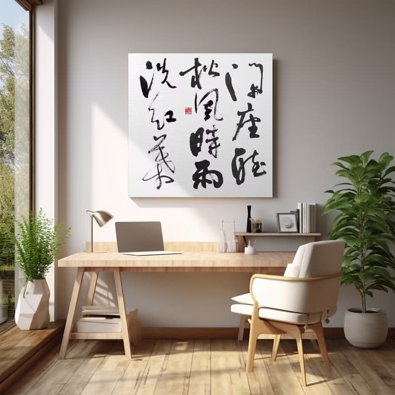 書法-無框畫 | 喬遷禮物 | 開店 | 民宿佈置 | 搬新家 | 裝飾畫