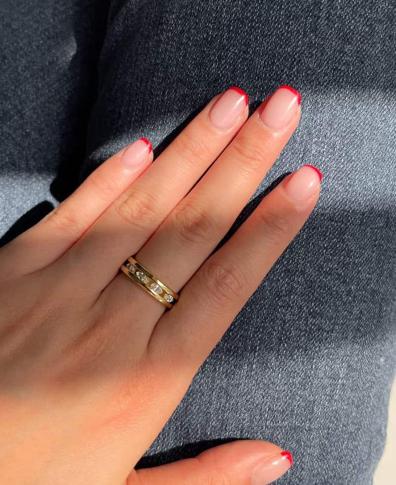 Eloise 欖尖型開口戒指 | Sachelle Collective