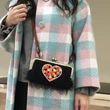 【開運錢包】夢羽 長夾 口金包 錢包 長銀包 斜背 手機包