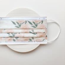 【無藏】木槿花-橘/成人醫療口罩/5入裝/10入盒/50入盒裝/雙鋼印