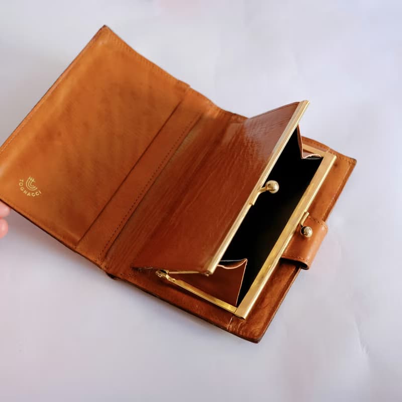 復古意大利 Tognacci 真皮錢包