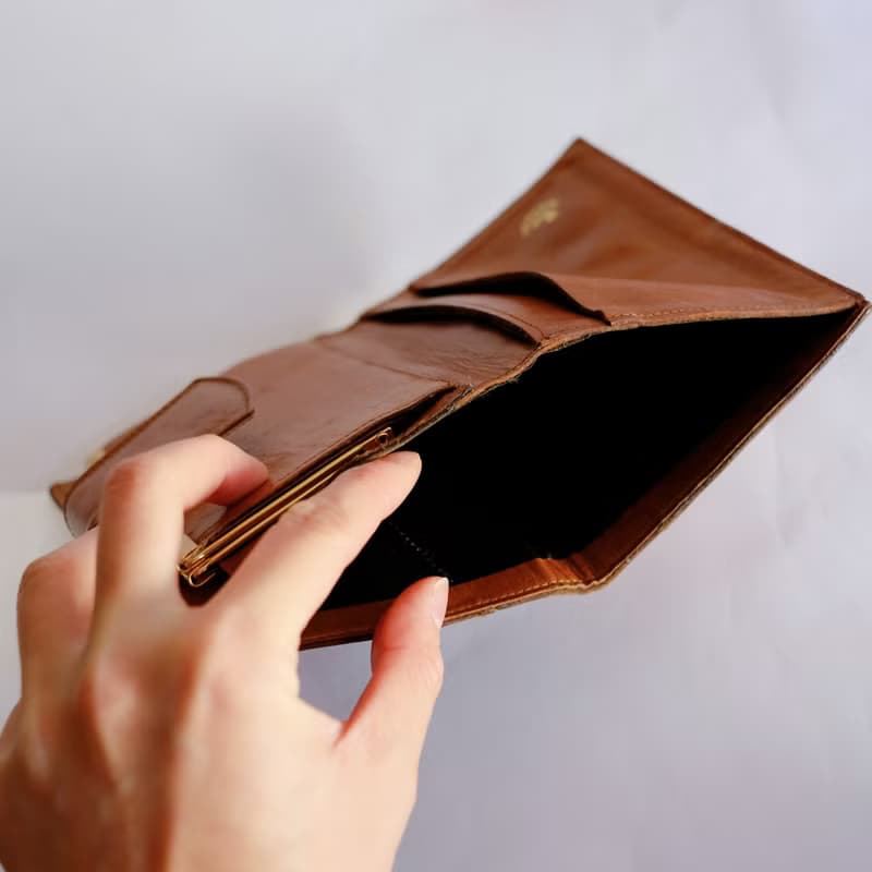 復古意大利 Tognacci 真皮錢包