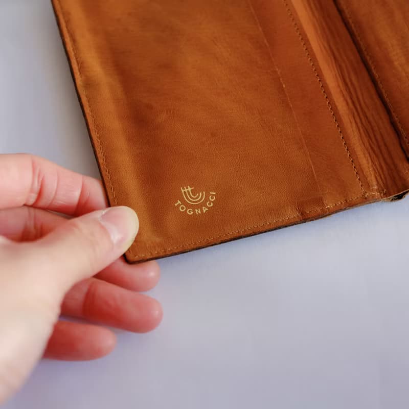 復古意大利 Tognacci 真皮錢包