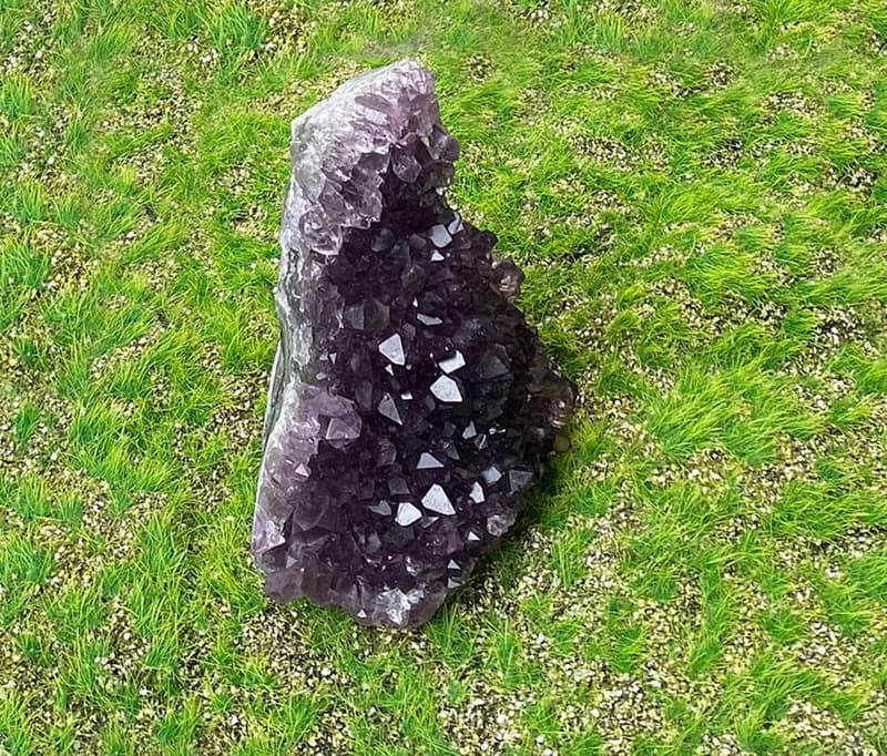 天然原礦彩虹紫晶鎮 //紫水晶 財運 招貴人// 開運 療癒//淨化