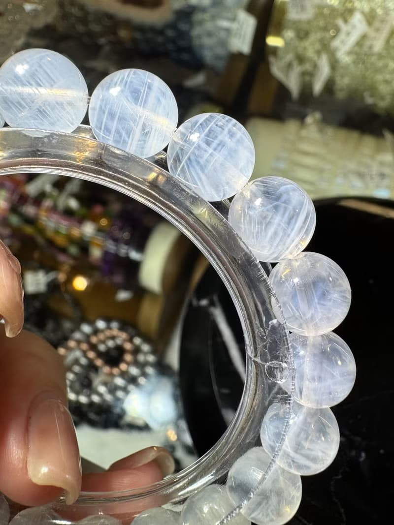 畢業收藏滿針天然藍針9mm22.72g吸收自身濁氣增加信心溝通能力