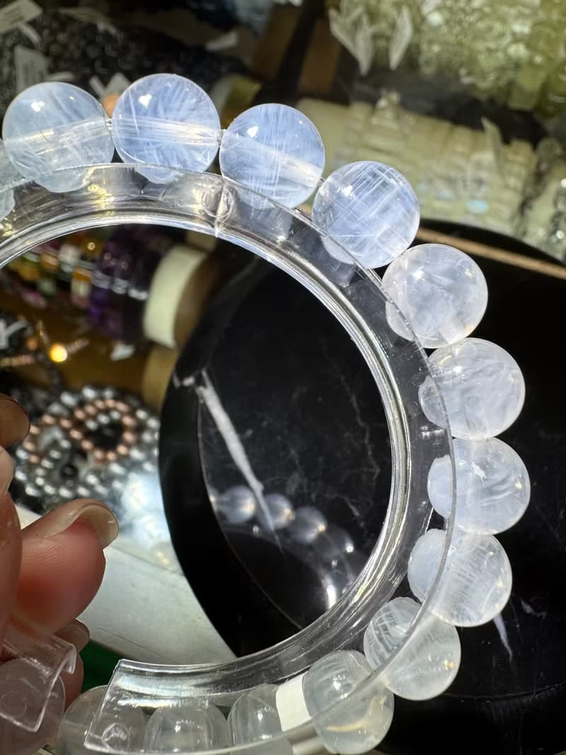 畢業收藏滿針天然藍針9mm22.72g吸收自身濁氣增加信心溝通能力