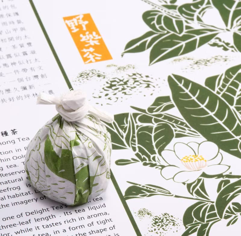 茶葉禮盒-【野樂茶】茶山太極-台灣文山包種茶禮盒(32入) 伴手禮