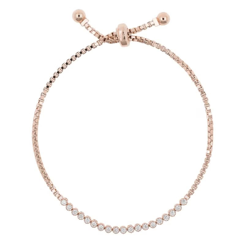 優雅閃爍鋯石金屬石英手錶配閃爍手鏈手鐲套裝