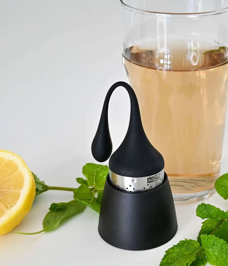 【303select】德國AdHoc | 杯掛式濾茶器(黑色)