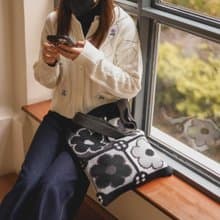 【 毛冷 TOTEBAG 】花見 - 木春菊 / NIGHT