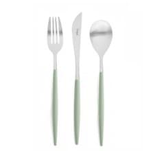 葡萄牙 Cutipol  MIO  青玉銀  主餐三件組(刀叉匙)