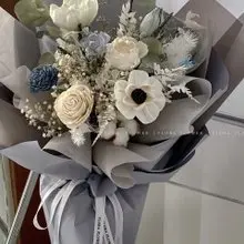 Flora Flower乾燥花束-霧漫清晨