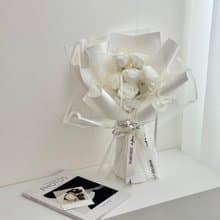 情人節永生玫瑰花束 附提袋