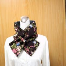 可調式短圍巾.scarf 保暖圍脖 雙面雙色 大人.小孩均適用