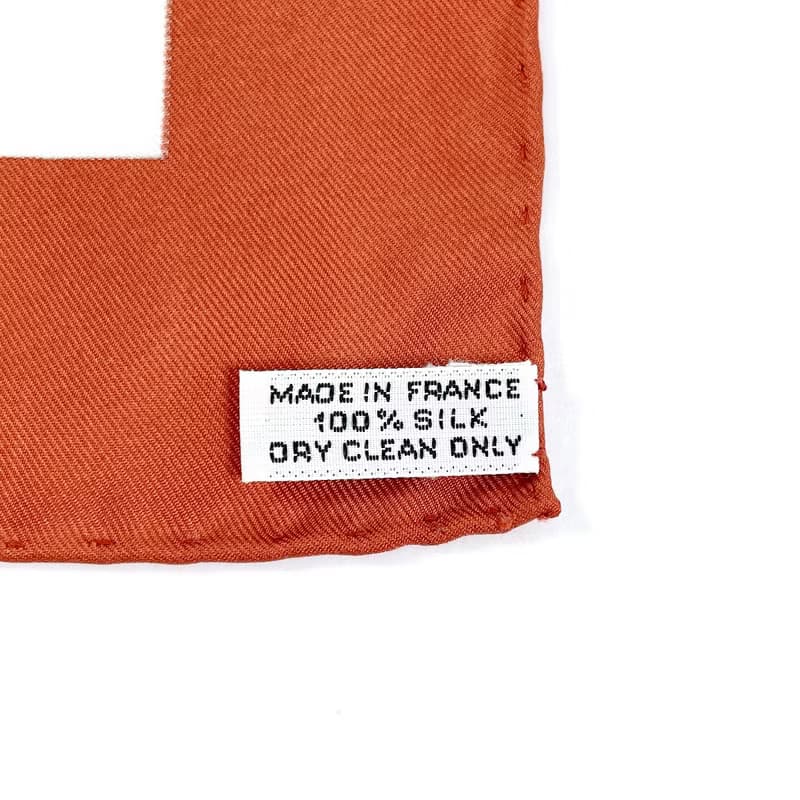 【日本直送 中古美品】エルメス HERMES カレ 45 プチカレ スカーフ 正方形 BRIDES de GARA ブリッド ドゥ ガラ シルク100%