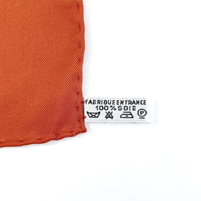 【日本直送 中古美品】エルメス HERMES カレ 45 プチカレ スカーフ 正方形 BRIDES de GARA ブリッド ドゥ ガラ シルク100%