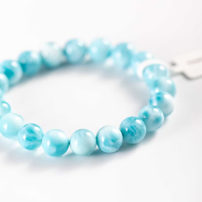 拉利瑪石海紋石手鍊 | 一物一圖 | 天然水晶手鏈