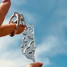 海棠花台灣 御守 鑰匙圈