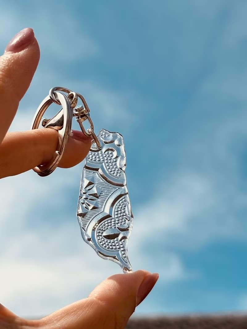 海棠花台灣 御守 鑰匙圈