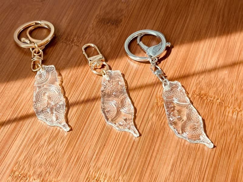 海棠花台灣 御守 鑰匙圈