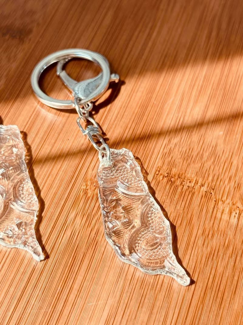 海棠花台灣 御守 鑰匙圈