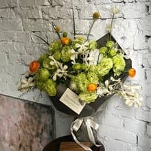 SCgift 堅定的信念 桔梗鮮花束
