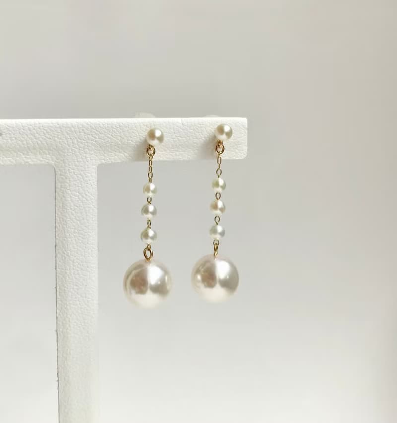 Akoya pearl earring【Ltd.price】sea pearl