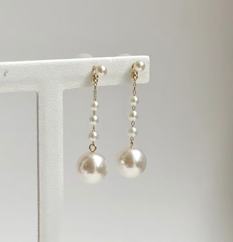 Akoya pearl earring【Ltd.price】sea pearl