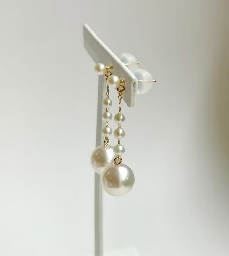 Akoya pearl earring【Ltd.price】sea pearl