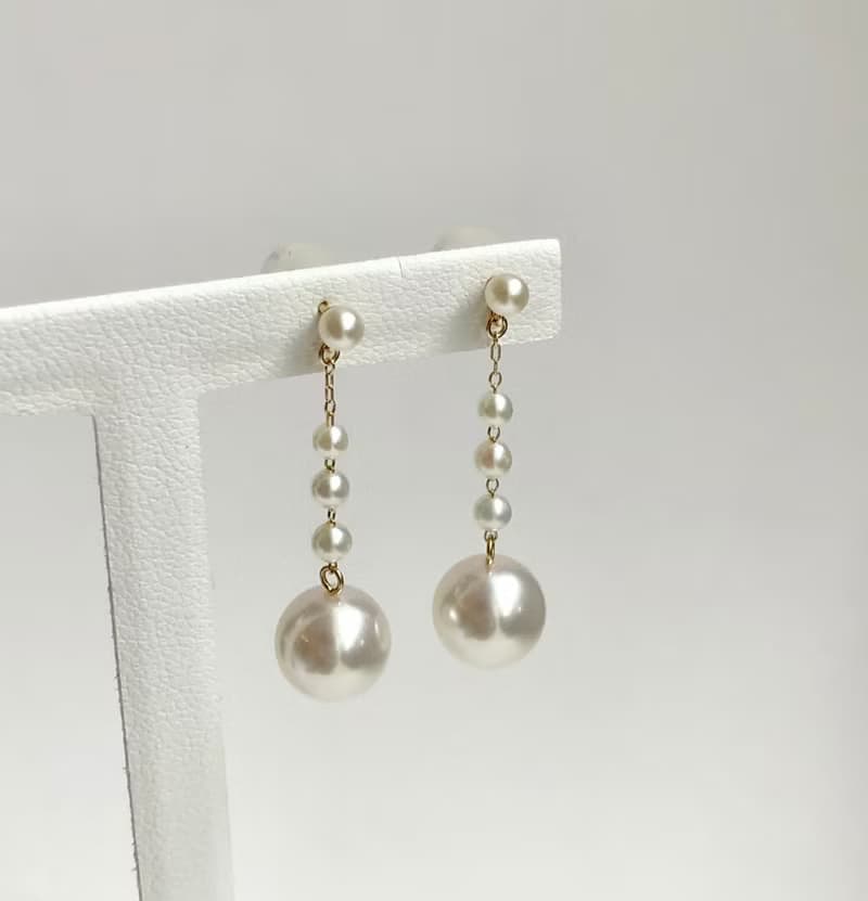 Akoya pearl earring【Ltd.price】sea pearl