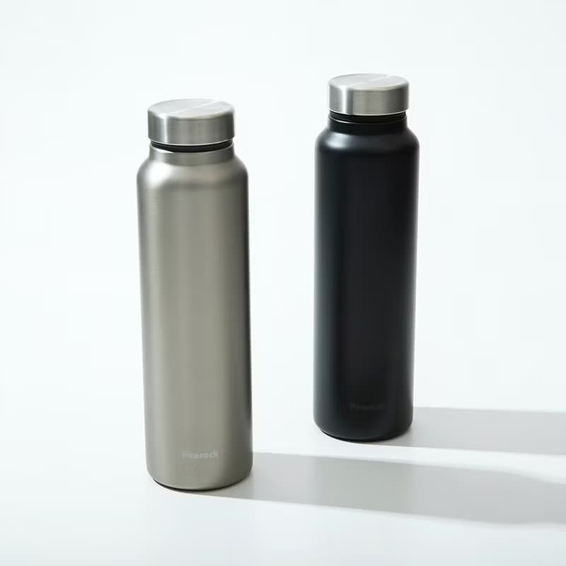 【孔雀Peacock】800ML 不鏽鋼保溫杯 商務休閒 輕量化設計-消光黑