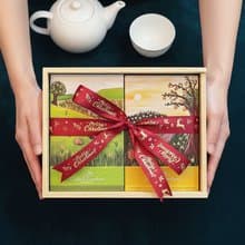 精美松木風味茶聖誕禮盒 花果茶 烏龍茶 送禮 茶葉 茶包 茶