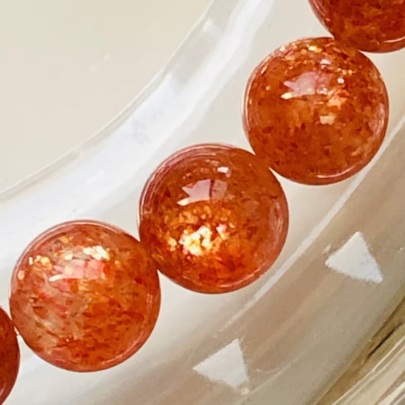 ITS-B657【設計款・耀眼精品6款・金太陽石】天然石水晶手鍊手環