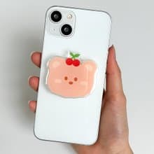Cherry bear grip smartphone acrylic smart tok