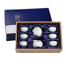 定窯巧雲8入禮盒(壺+海+6杯)