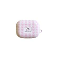 pink heart hard AirPods Case