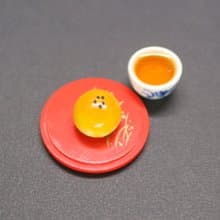 蛋黃酥 完整未切 耳環 單耳 中秋月餅ダンファンス
