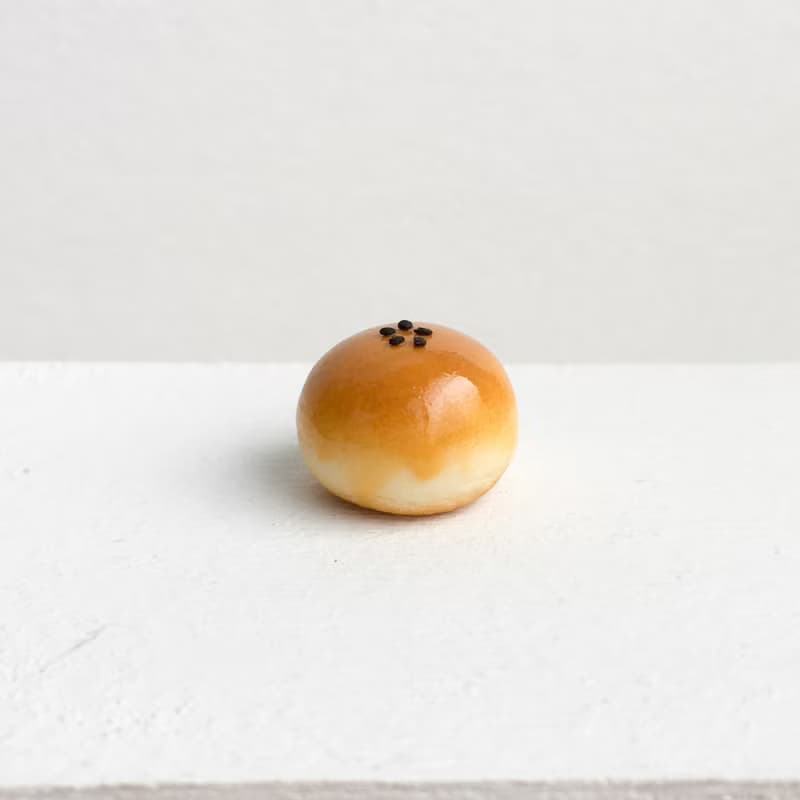 蛋黃酥 完整未切 耳環 單耳 中秋月餅ダンファンス