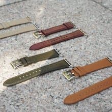 【優惠出清】Apple watch皮革錶帶 (免費錶扣刻字)  多色可選