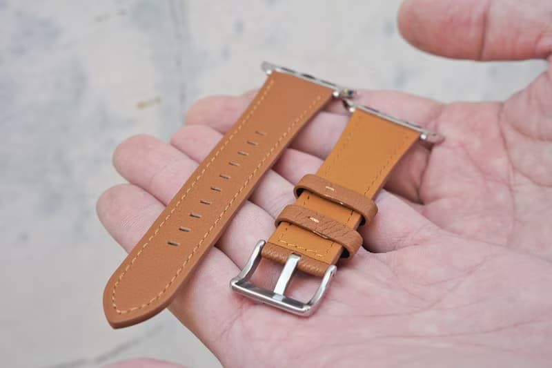 【優惠出清】Apple watch皮革錶帶 (免費錶扣刻字)  多色可選