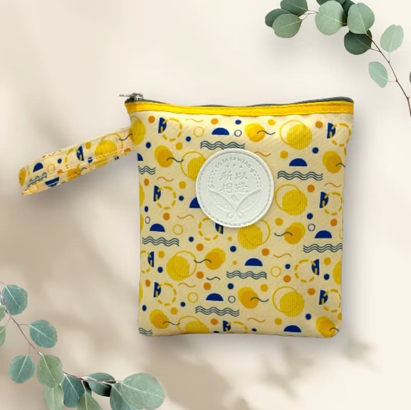 Soin Sewing 所以相縫 - 寶貝乖乖託藥袋-趣味幾何